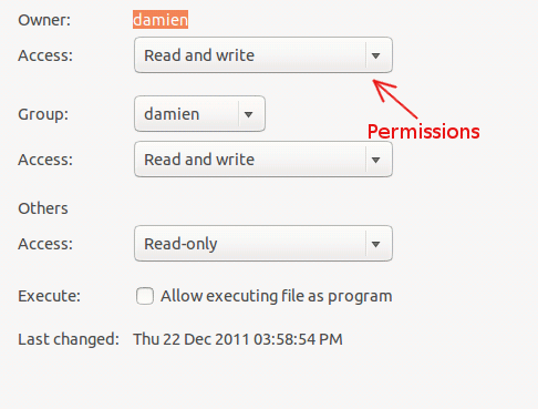 Understanding Permissions Ubuntu
